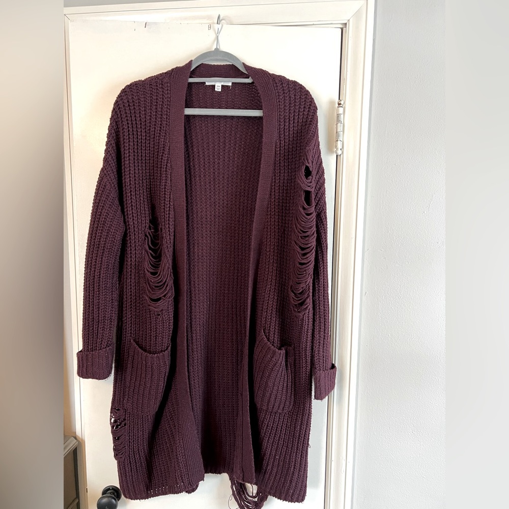 Chunky Women’s Long Cardigan